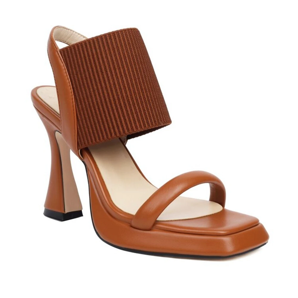 Women Shoes Waterproof - Damskie Sandały Luksusowe Projektanci Elastyczna Gumka