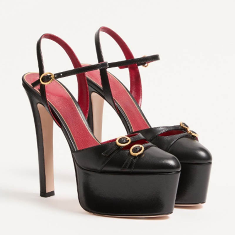 Women Shoes Model - Luksusowe buty na wysokim obcasie w