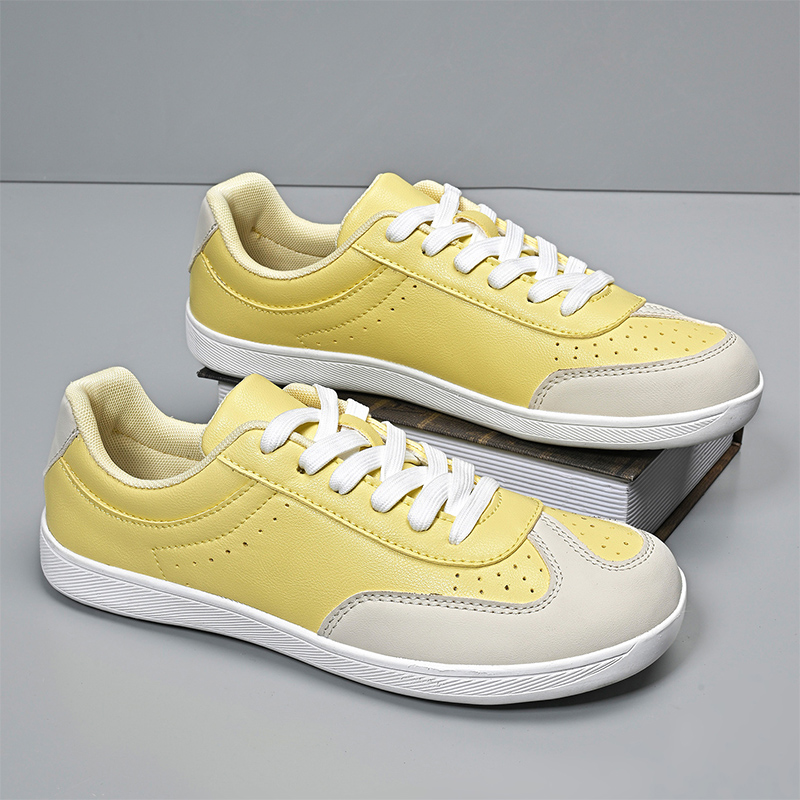 Women Shoes Big W - Modne żółte buty do chodzenia unisex