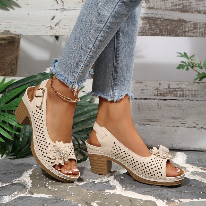 Damskie sandały na masywnym ob – Women Shoes Model recenzja i cena