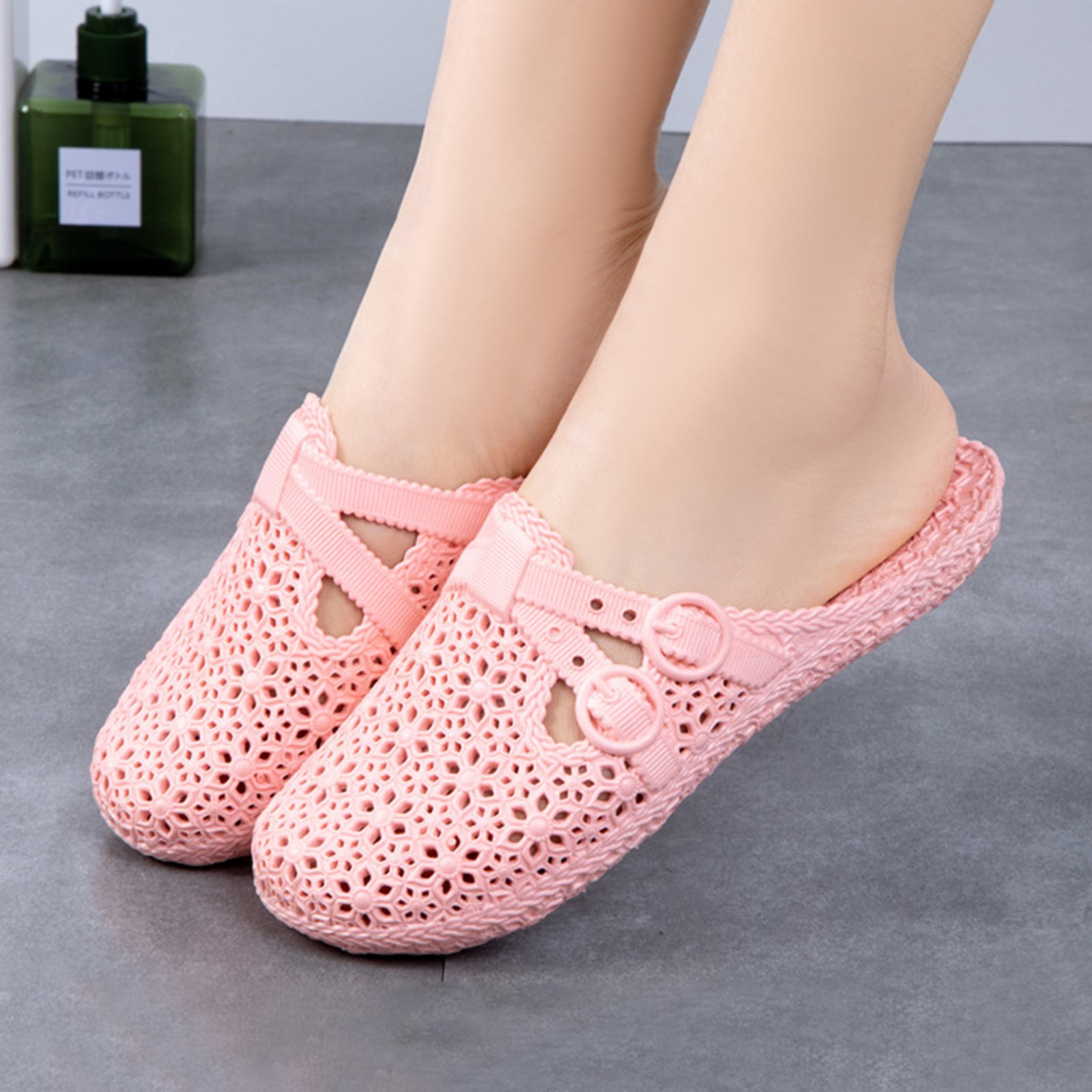 Klapki damskie z odkrytymi pal – Women Shoes Model recenzja i cena