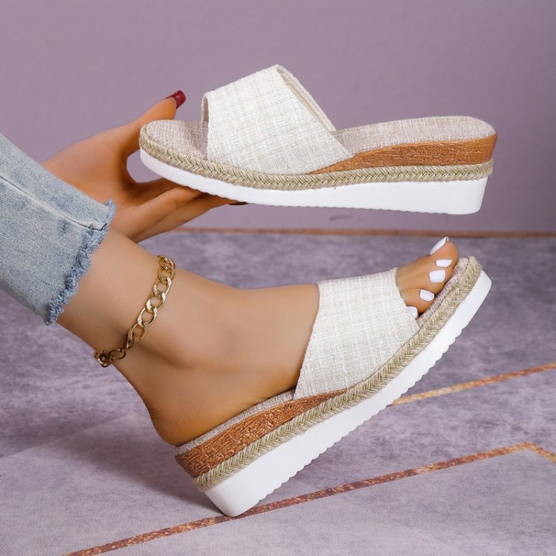 Damskie sandały na koturnie, e – Espadrille Wedge Shoes recenzja i cena