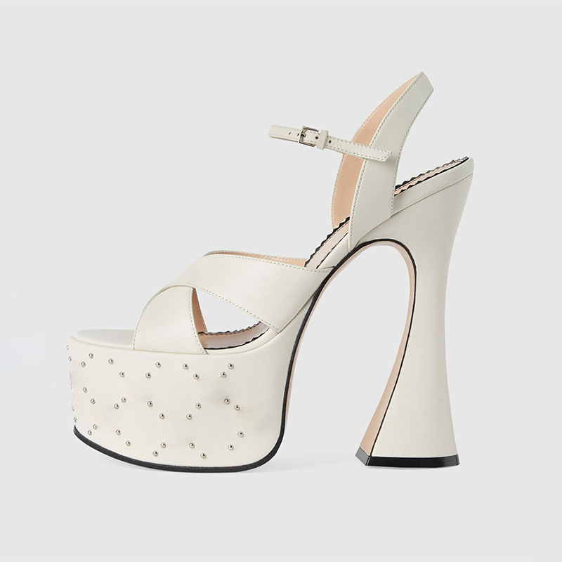 Modne białe czarna klamra sand – Women Shoes Waterproof recenzja i cena