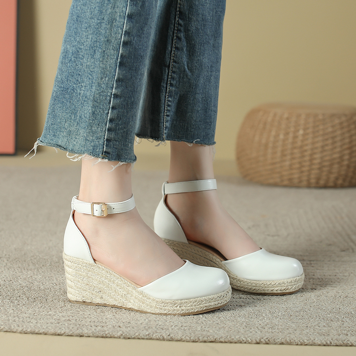 Damskie espadryle na koturnie  – Espadrille Wedge Shoes recenzja i cena
