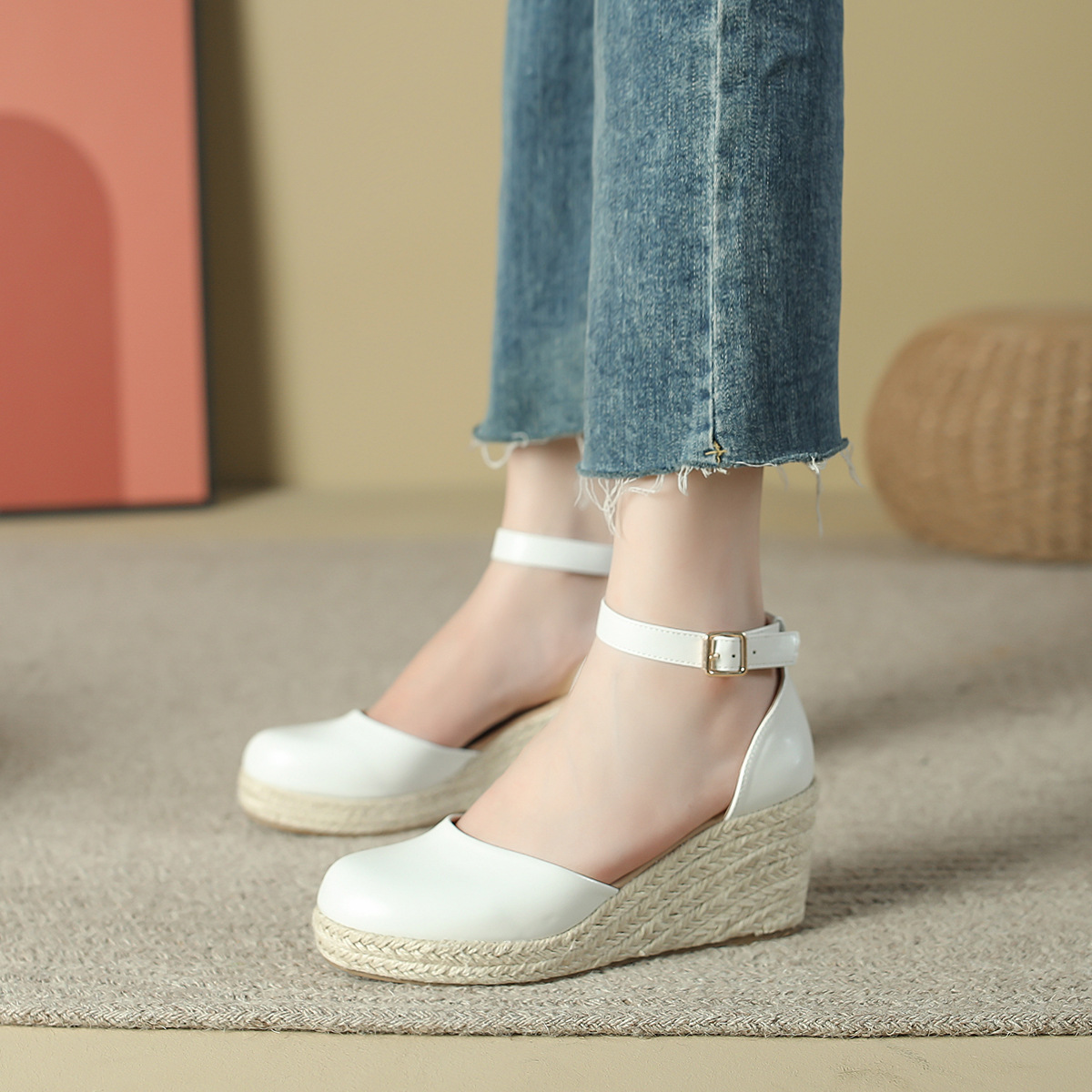 Damskie espadryle na koturnie  – Espadrille Wedge Shoes recenzja i cena