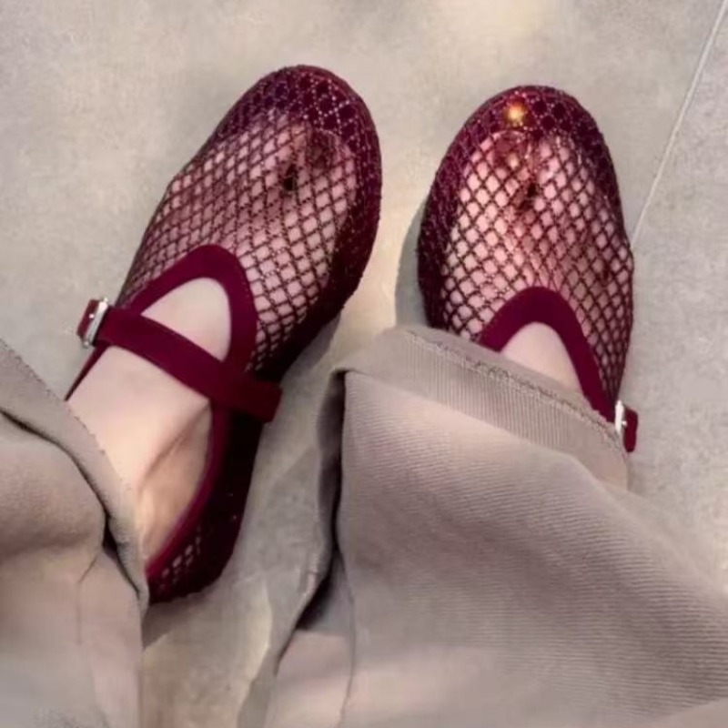 Ażurowe sandały Baotou z cyrko – Women Shoes Model recenzja i cena